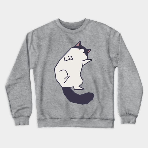 Cat Crewneck Sweatshirt by theladyernestember